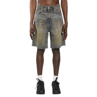 44 Label Group Drag Me To Hell Denim Shorts