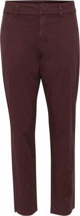 Kaffe KAmette Pants - Dames - Chinos - Bruin - XL - Broeken