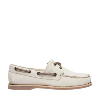Timberland Klassieke Bootschoenen - Heren - Bootschoenen - Beige - 45 1/2 EU - Leer - Schoenen