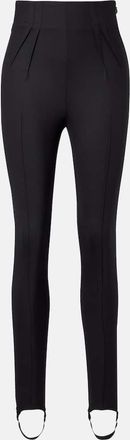 MUGLER Leggings in misto lana con staffe