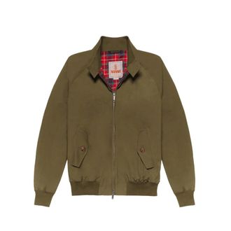 Baracuta Iconische Groene Jas voor Mannen - Heren - Bomber jackets - Groen - 2XS - Katoen - Jassen
