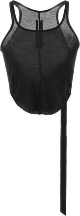Rick Owens Basic Tank Top - Dames - Tops zonder mouwen - Zwart - M - Katoen - Tops