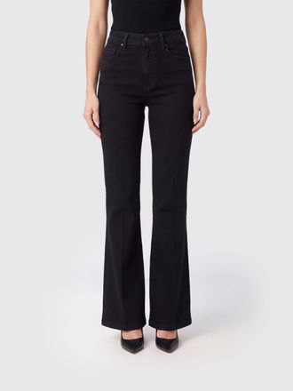 Paige Laurel Canyon High-Waisted Bootcut Trousers in Denim