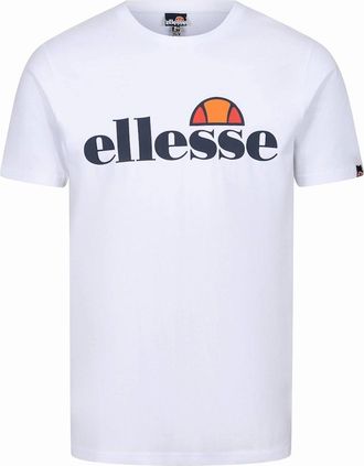 Ellesse Mens Prado SL Crew Neck T-Shirt | Optic White - Size: 38