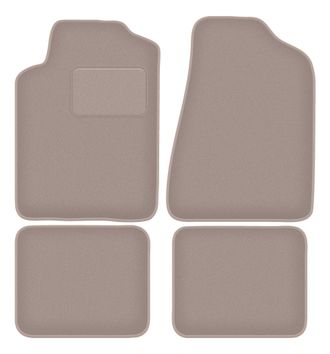 OEM Alfombrillas De Terciopelo Beige Para: Chrysler Sebring I Convertible, Sed&aacute;n (1995-2001)