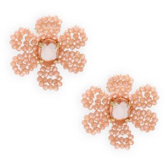 Lott. Gioielli Lott. Gioielli, Accessoires, Dames, Roze, ONE Size, Blooming Flower Oorbellen