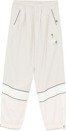 Miharayasuhiro Pantaloni sportivi con ricamo - Toni neutri