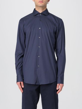 HUGO BOSS Shirt BOSS Men color Blue