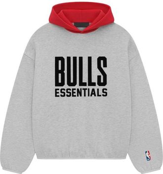 Fear of God x NBA Bulls Hoodie Light Heather 192AL246304F