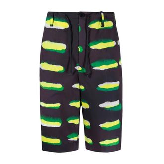 Dries Van Noten LEN LYE Shorts - male - Dries Van Noten - Casual Shorts - Black - S - Shorts
