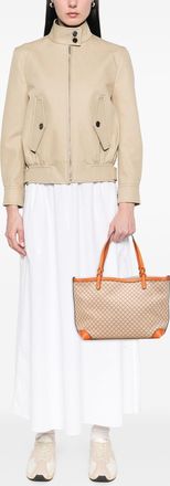 Gucci Pre-owned Womens Canvas Tote Bag - Tan Textile - One Size