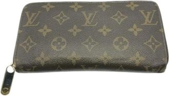 Louis Vuitton Pre-owned Wallets, female, Brown, Size: ONE SIZE Pre-owned Monogram Long Wallet (bi-fold)
