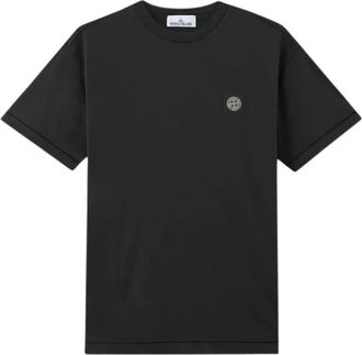 Stone Island T-Shirt H26 - - Tops - Uomo - Nero - S