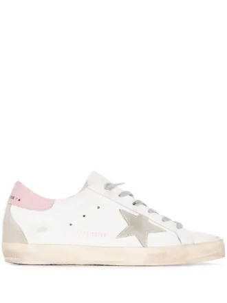 Golden Goose Golden Gänse Superstar Leder -Sneaker