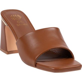 Good Choice Shoes Soho Slide Sandal in Tan at Nordstrom Rack, Size 9.5
