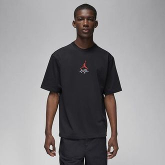 Nike Jordan Mens Flight MVP Short Sleeve Crew - White/Black