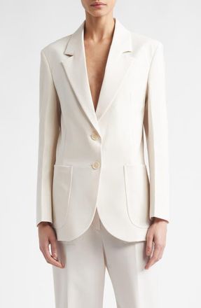 Victoria Beckham Katherine Jacket in Bone at Nordstrom, Size 10 Us