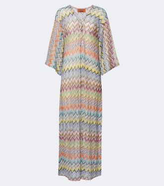 Missoni Zigzag lam&eacute; kaftan