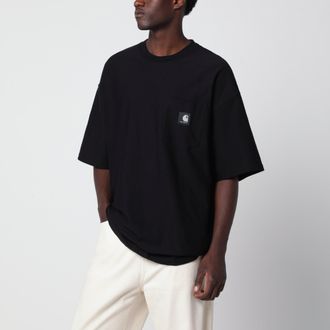 Carhartt Work in Progress T-shirt OG Loose nera in cotone biologico
