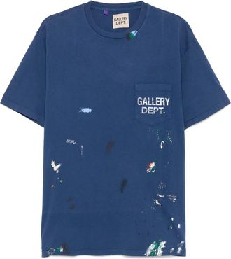Gallery Dept. T-shirt Vintage Logo Painted - Blu