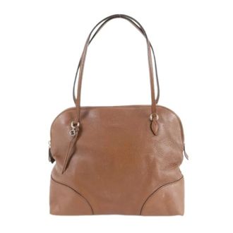 Gucci Pre-owned Shoulder Bags, female, Brown, Size: ONE SIZE Pre-owned Vintage Tote Bag