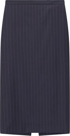 Givenchy Rokken, Dames, Blauw, S, Wol, Midi Rok