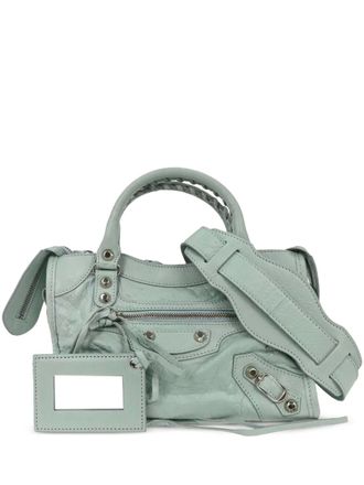 Balenciaga mini The City handbag - Blauw