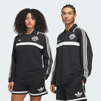 adidas Mens adidas Originals Basketball Courtside Polo Shirt
