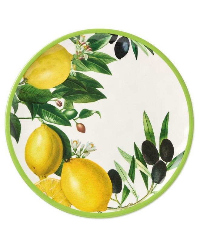 Certified International Limone Salad Plates