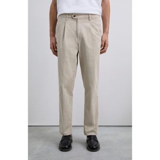 Scalpers Firenze Relaxed Pants in Beige at Nordstrom, Size 38 Eu