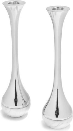 ANNA new york Dual Set of 2 Candlesticks in Carrara Silver at Nordstrom