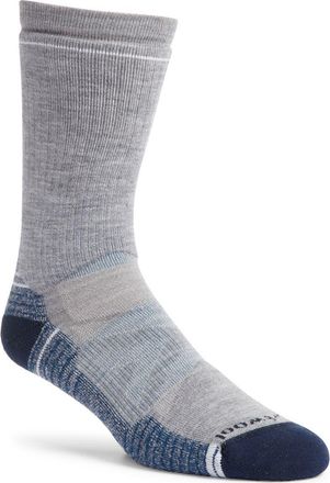 Smartwool Hike Full Cushion Crew Socks in Light Gray at Nordstrom, Size X-Large