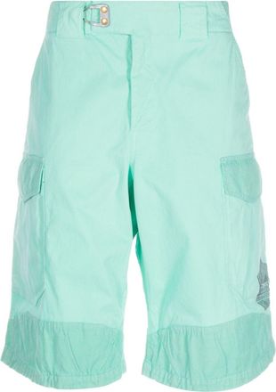 Objects IV Life organic cotton cargo shorts - unisex - Elastane/Cotton/Organic Cotton - 32 - Green