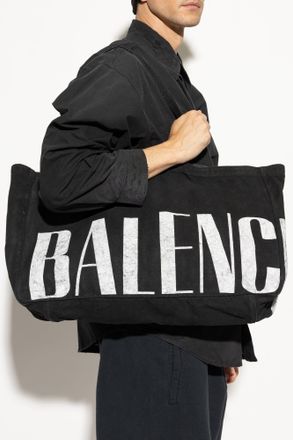 Balenciaga Shopper-type Editor Bag, Mens, Black