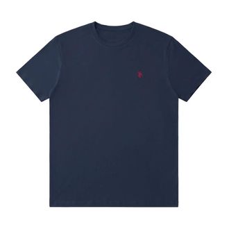 U.S.Polo Association U.s. Polo Assn. - T-Hemden - Heren - Tops - Blauw - Maat: XL Katoen