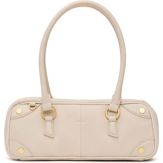 Hammitt Small Meredith Leather Shoulder Bag in Catamaran Cream/Brushed Gold at Nordstrom