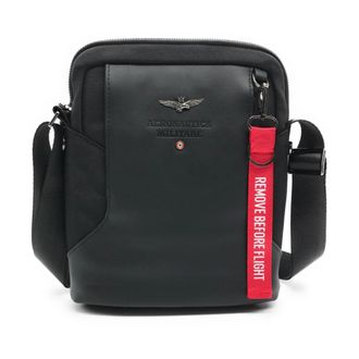 Aeronautica Bolt Am-491 Crossbody Tas - Heren - Tassen - Zwart - Maat: ONE Size