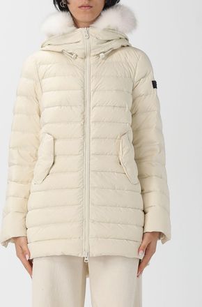 Peuterey Piumino Peuterey in nylon trapuntato con inserto in pelliccia