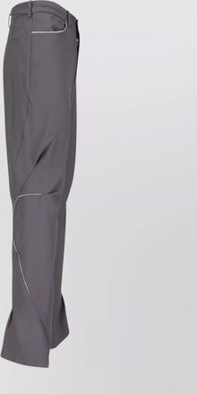 Kiko Kostadinov straight leg trousers belt loops