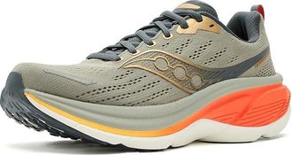 Saucony Hurricane 25 Mens Running Shoes Laurel/Fire : 10.5 D - Medium, Leather