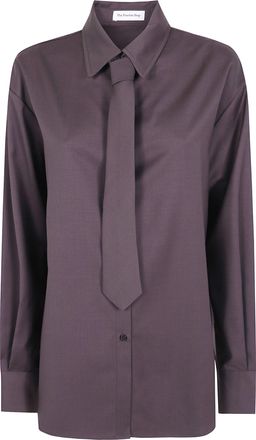 Frankie Shop Shirt Tie Neck Peri