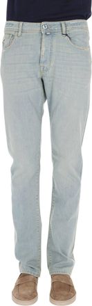 Jacob Cohen Resort Sandblasted Stretch Denim Jeans
