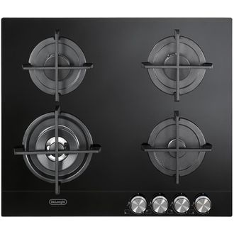 DeLonghi Placa De Gas Empotrada Delonghi Nsl 460 N Negra De 60 Cm Y 4 Fuegos