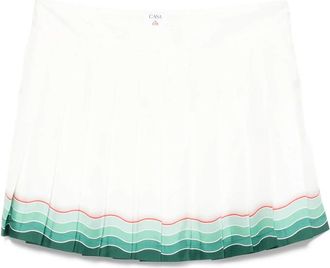 Casablanca Pleated Mini Skirt
