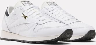 Reebok Classic Trainingsschuh REEBOK CLASSIC CLASSIC LEATHER, Gr. 42,5, wei&szlig;, schwarz, chalk, Leder, Schuhe Trainingsschuh