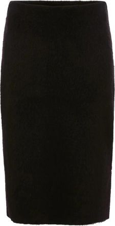 J.W.Anderson Zwarte Kokerrok - Dames - Kokerrokken - Zwart - XS - Polyester - Rokken