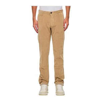 Incotex Heren, Broeken, Beige, Maat: W38 Corduroy