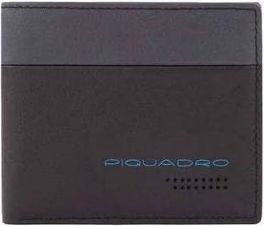 Piquadro Urban Wallet - Heren - Portefeuilles - Zwart - ONE Size - Leer - Accessoires