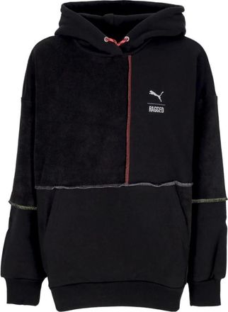 Puma Lichte Hoodie - Dames - Sportshirts - Zwart - S - Katoen - Fitness