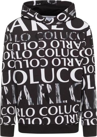 Carlo Colucci Urban Statement Hoodie - Black Friday - Heren - Hoodies - Zwart - M - Hoodies & sweatvesten